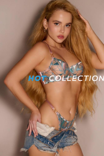 Blonde hair london escort Hadar located in High Street Kensington picture 9